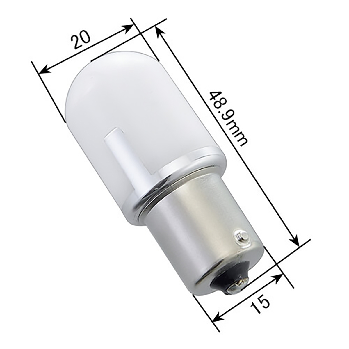 マーカー球 LED スーパーホワイト DC12～24V 準防水