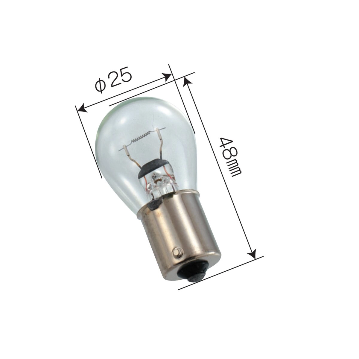 シングル球 DC24V 21W トラック用 異形ソケット用 10ヶ入り