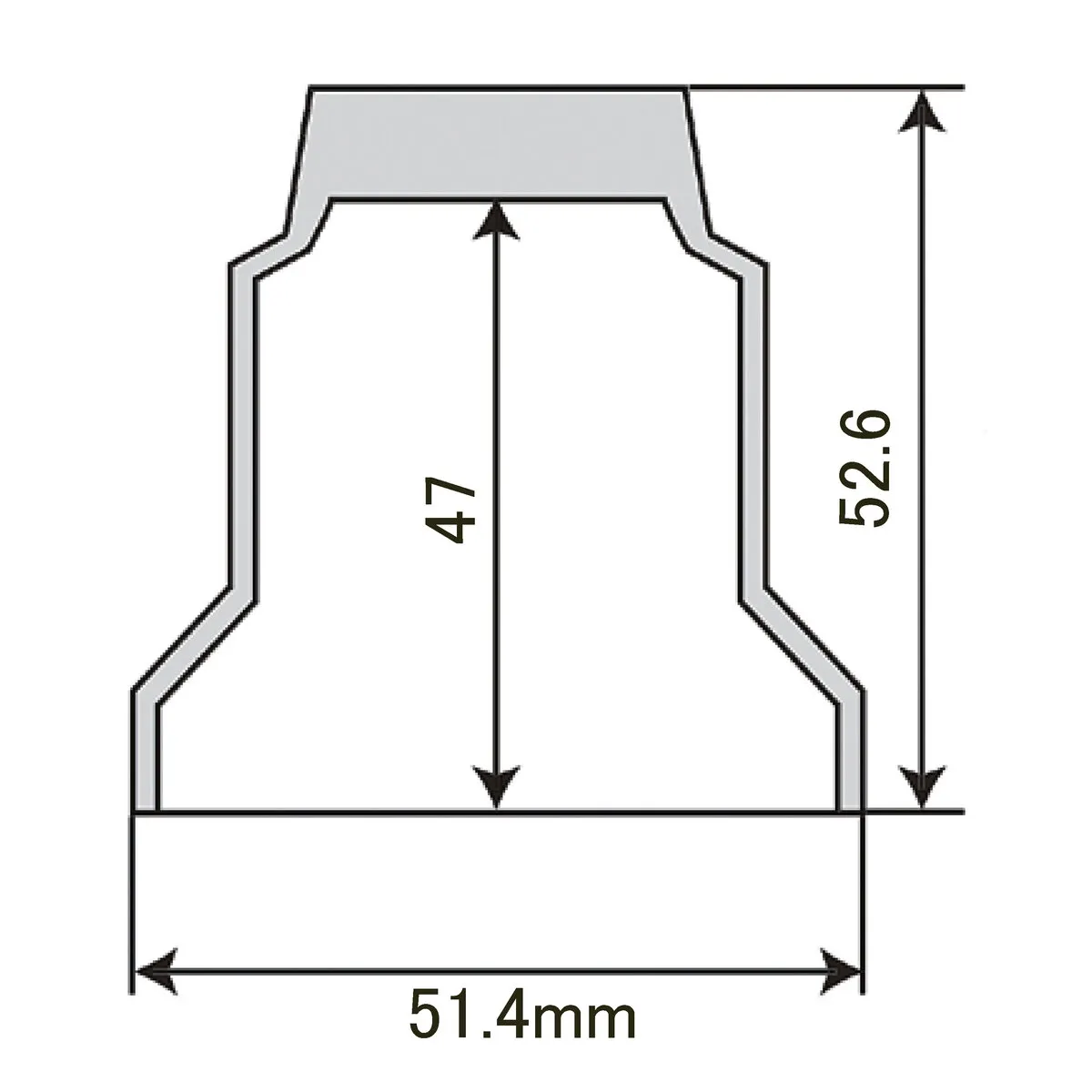 プラナットキャップ 33mm 10ヶ入 クリアレンズ付 フロント リア