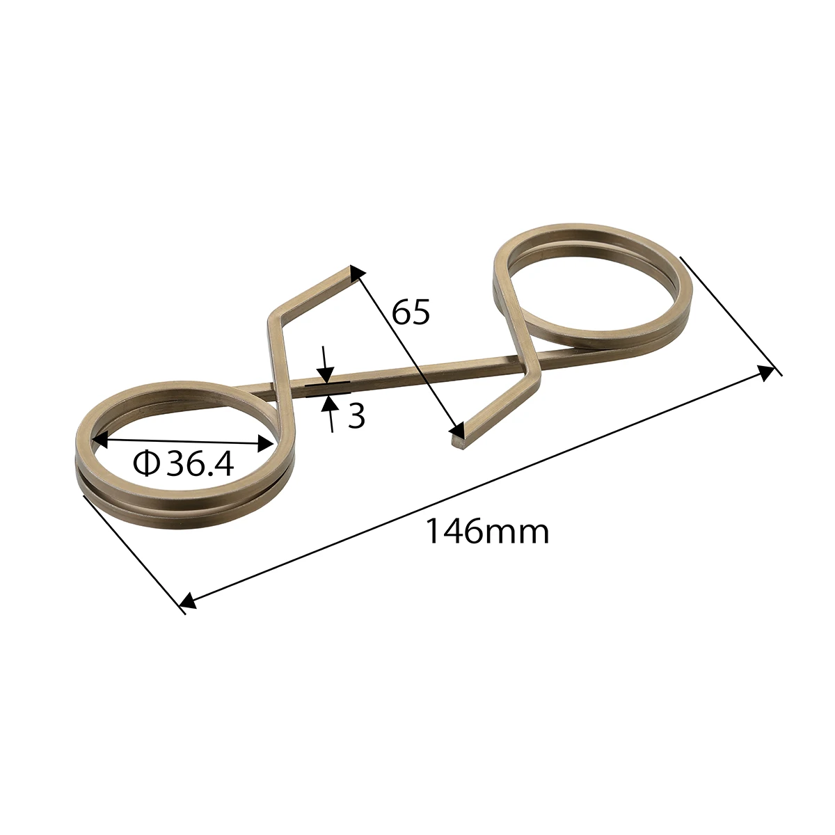 ナット緩み止めリンク 33mm 10個入 イギリス製