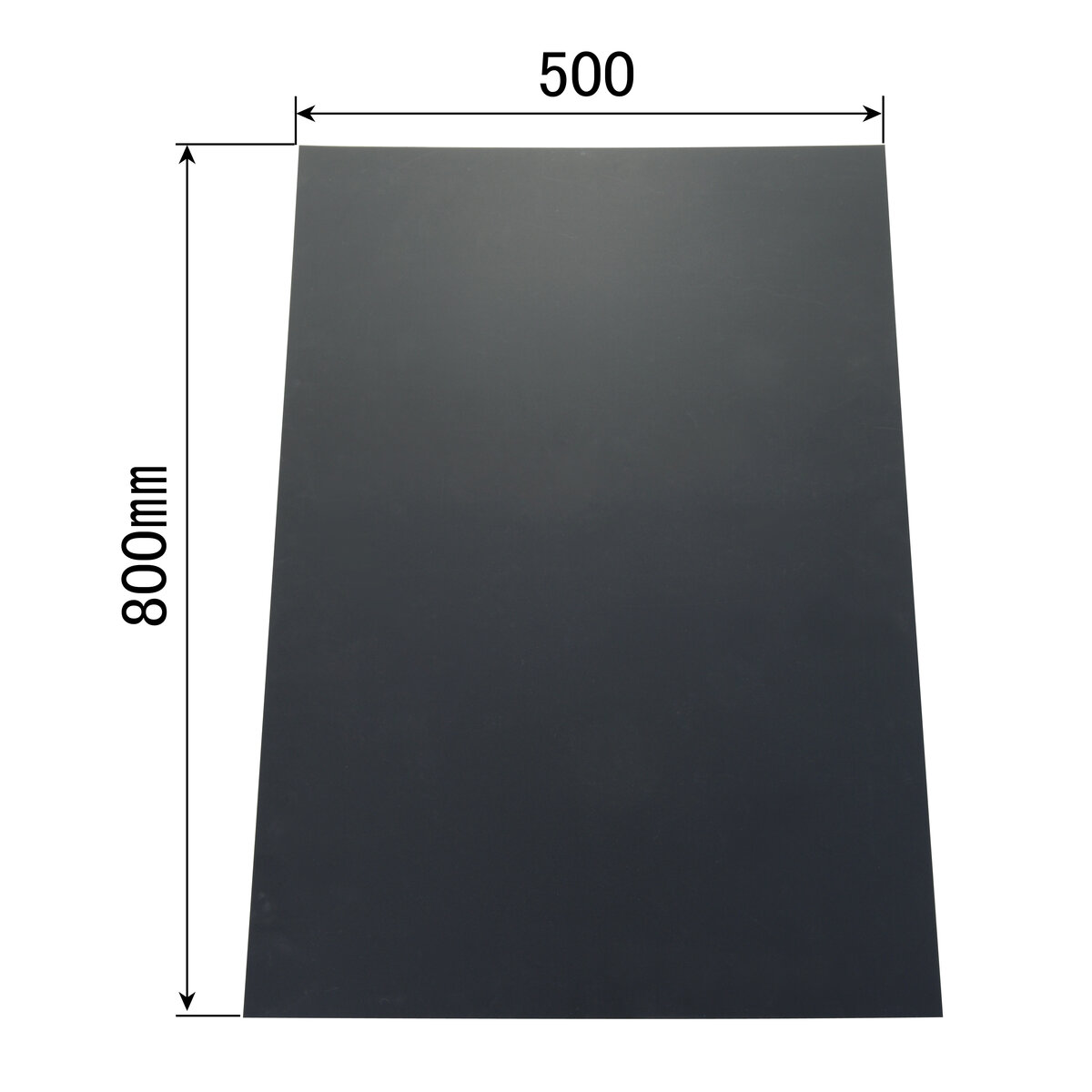 タレゴム EVA 500×800×2 黒 1枚