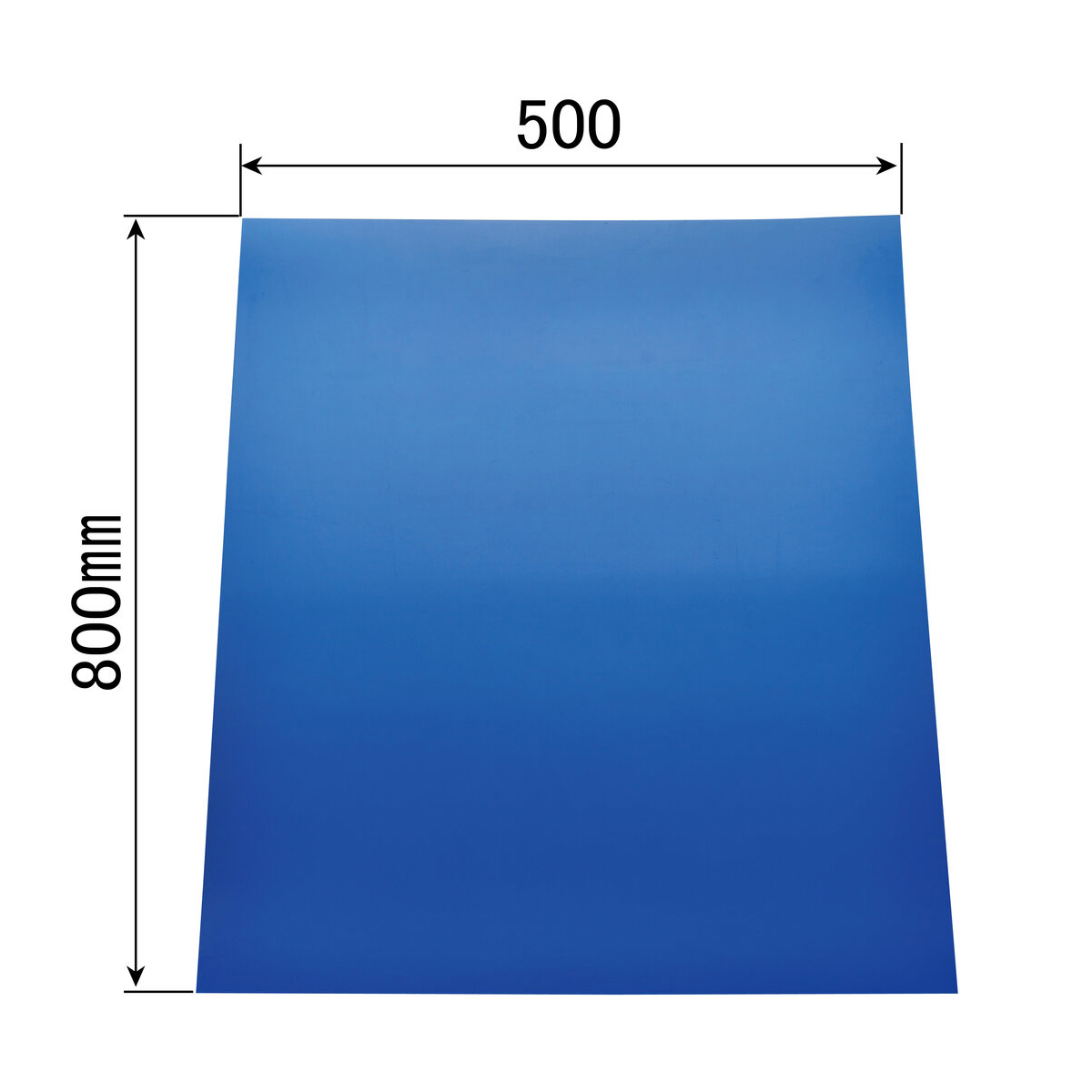 タレゴム EVA 500×800×2 青 1枚