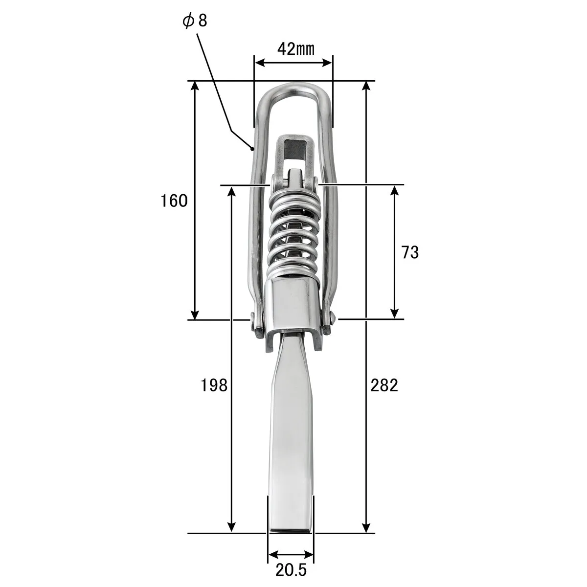 ウイングバネロック ステンレス