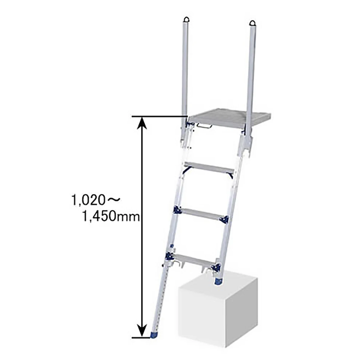 トラック昇降ステップ 4段  アルミ製