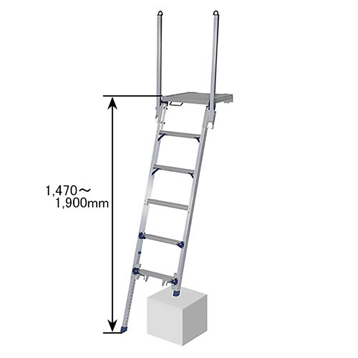 トラック昇降ステップ 6段  アルミ製