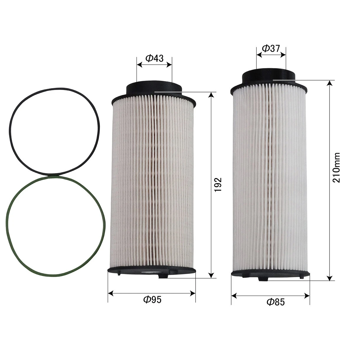 燃料エレメント トラック用 大型車用 スカニア MANN FILTER