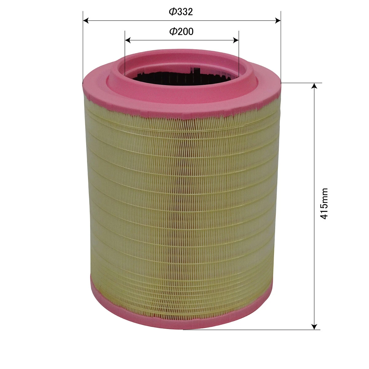 エアエレメント トラック用 大型車用 ボルボ 乾式 MANN FILTER