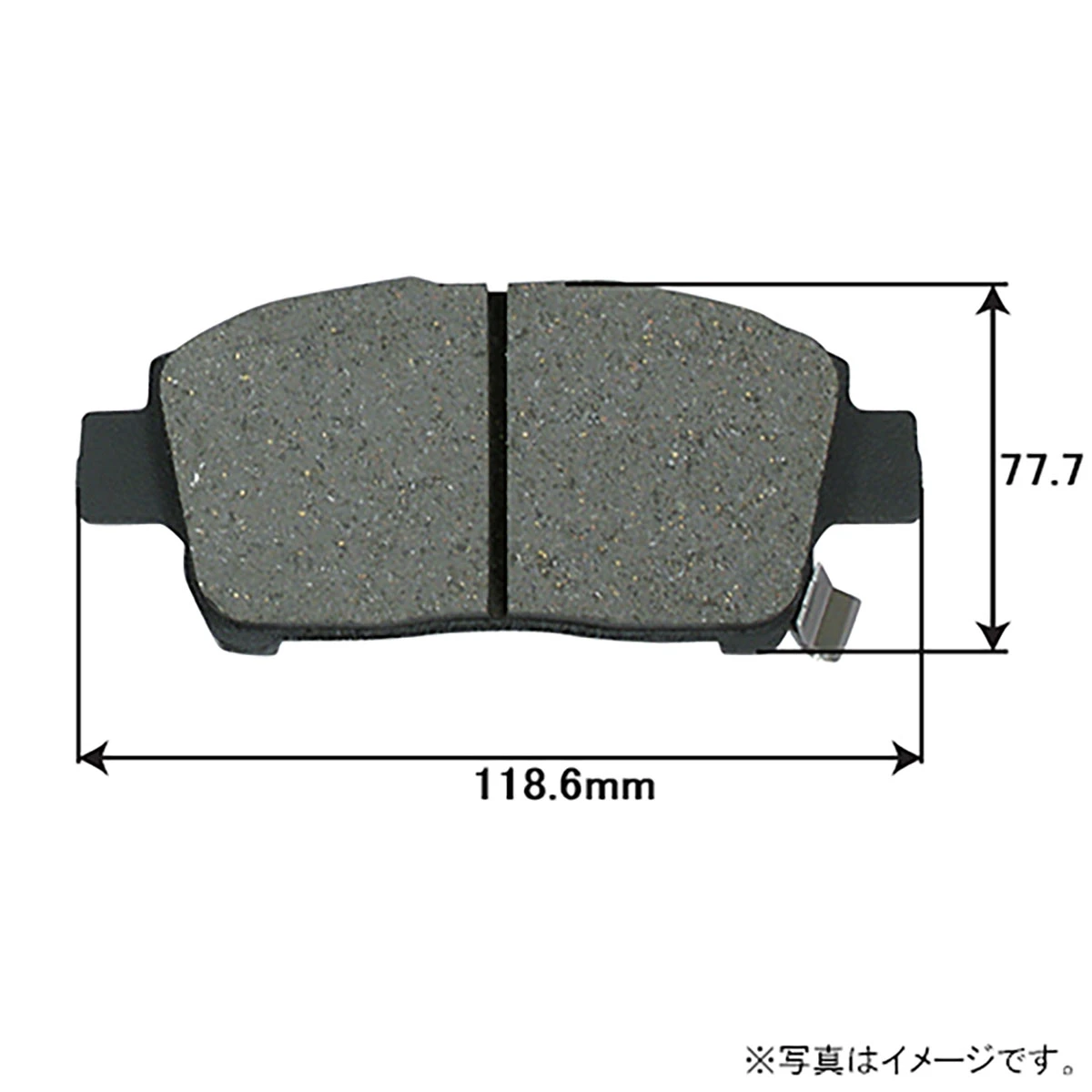 ブレーキパッド 乗用車用 フロント トヨタ 4枚組