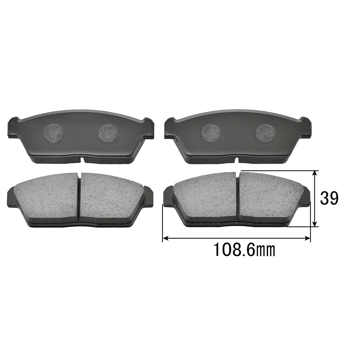 ブレーキパッド 乗用車用 フロント スズキ 4枚組