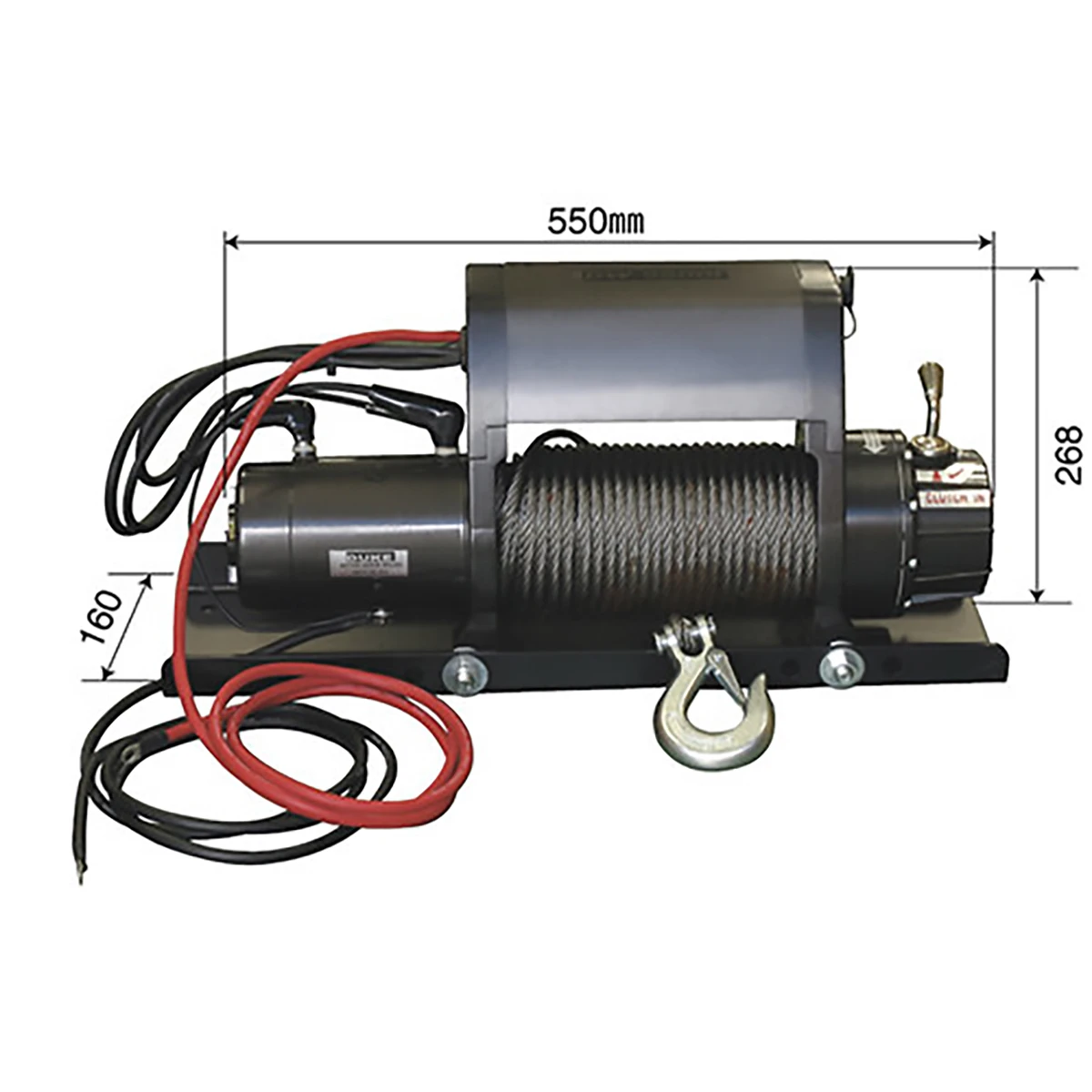 電動ウィンチ DC12V  準防水