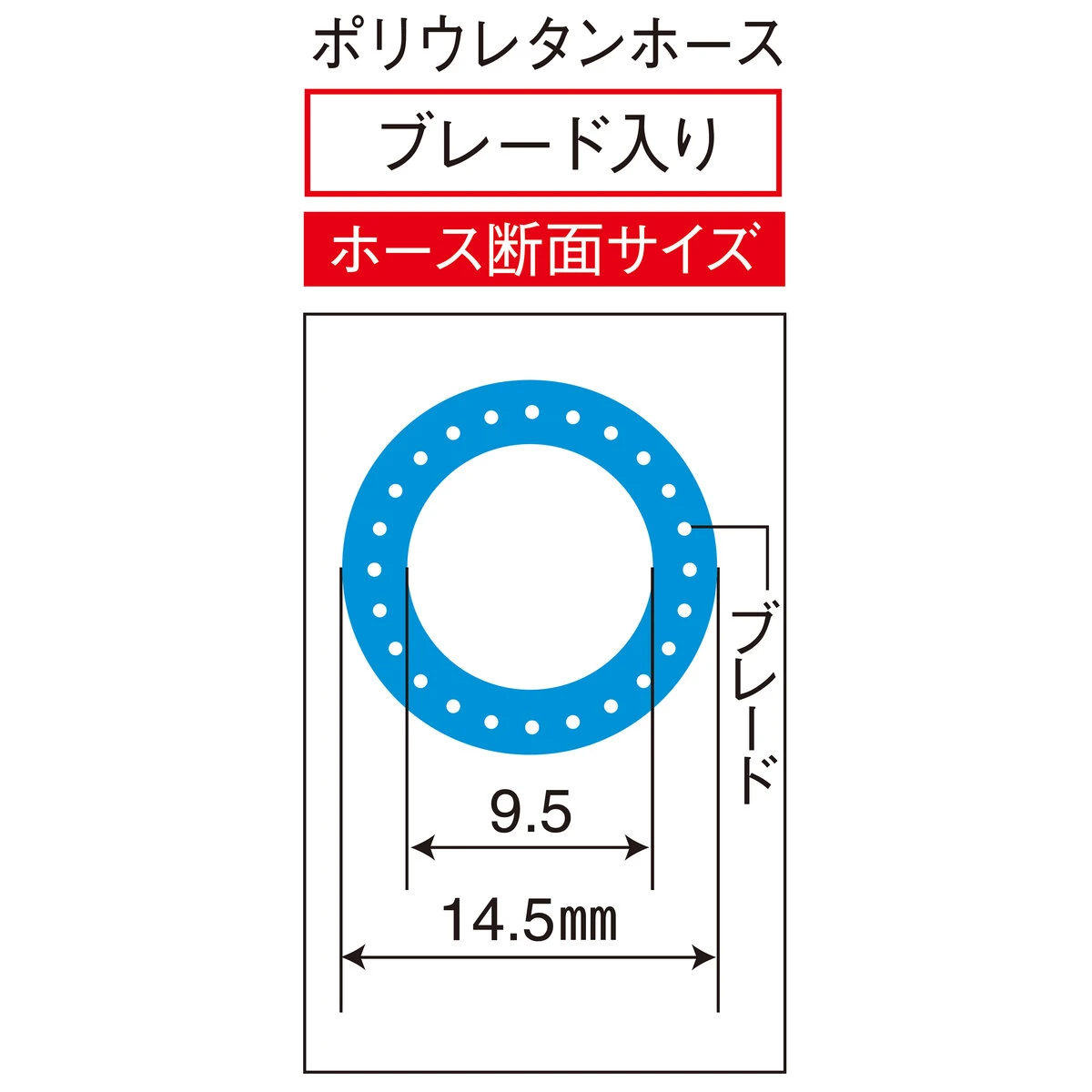 エアホース 50m