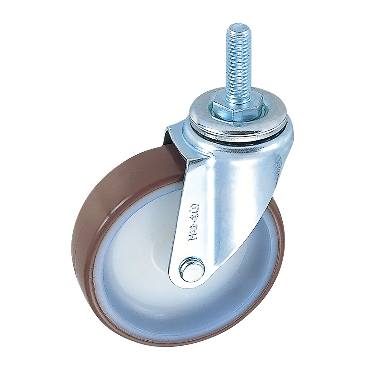 ツールワゴン 取っ手付き 中量3段 ナイロンウレタン車