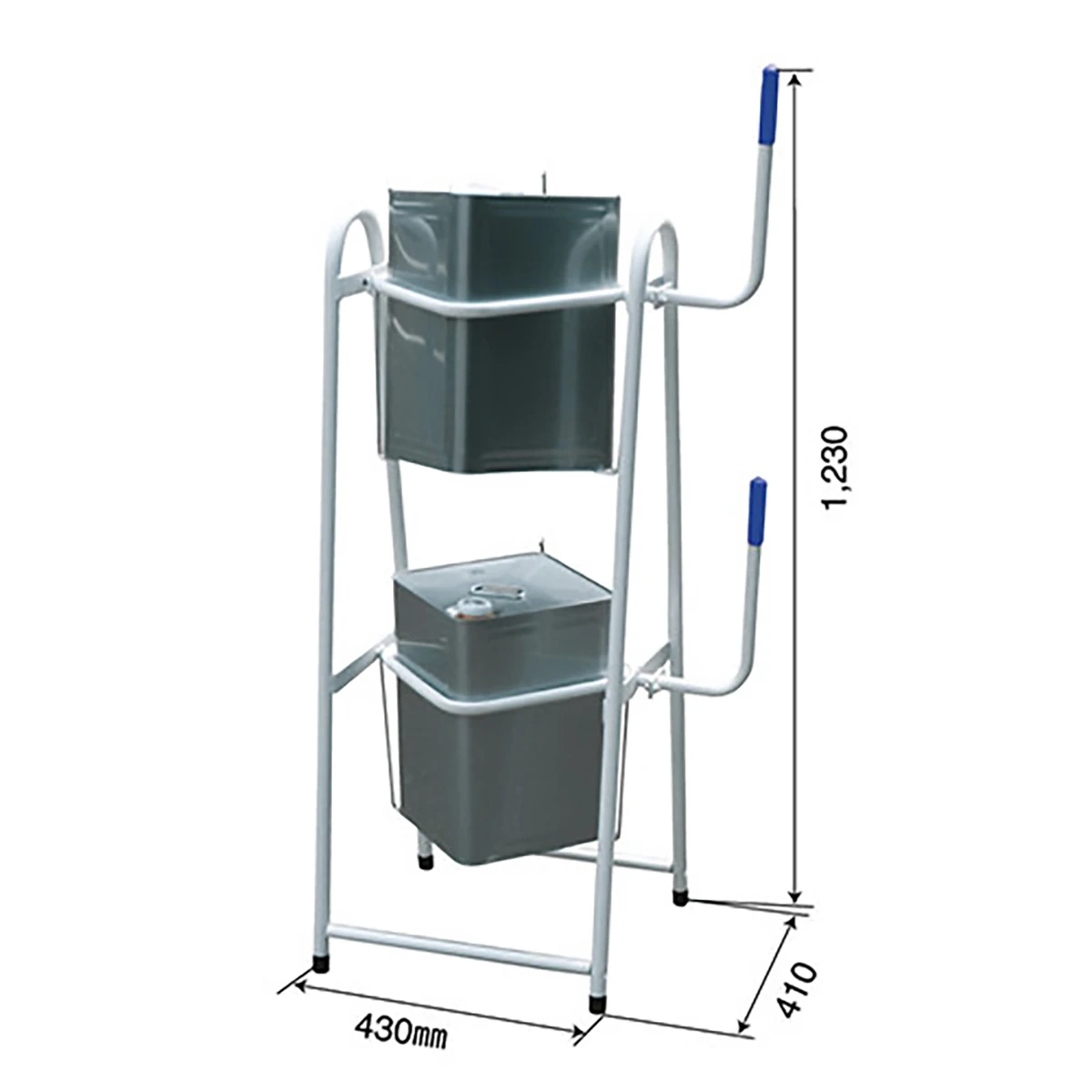 一斗缶スタンド 2段