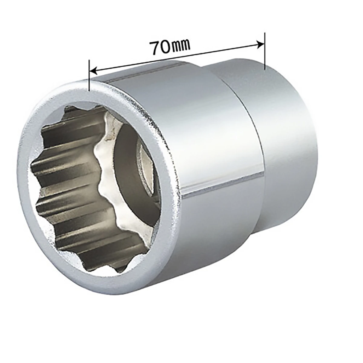 ソケット 差込角1インチ 25.4mm(四角) 41mm 12角