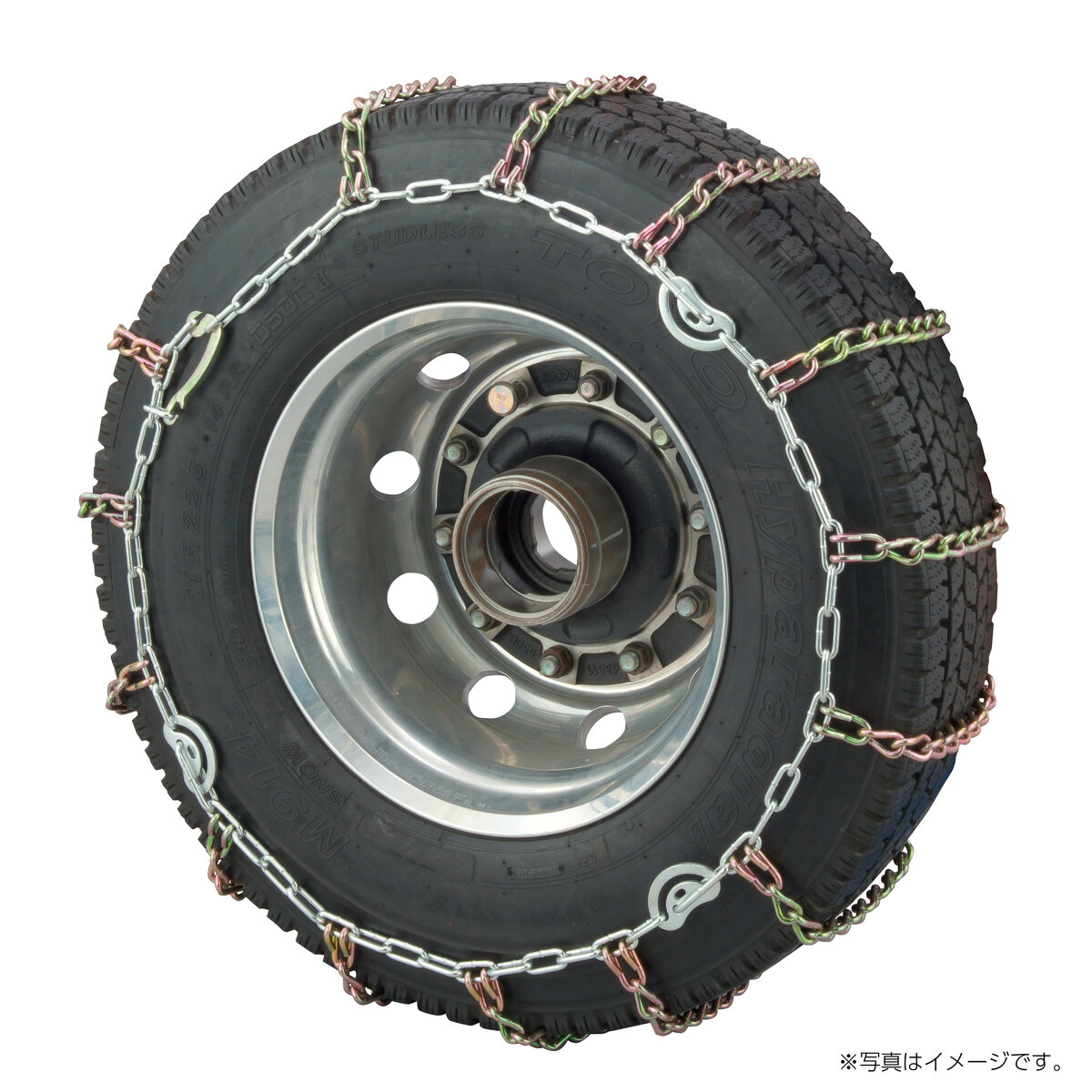 タイヤチェーン 2本組 大型トラック 275/80R22.5等