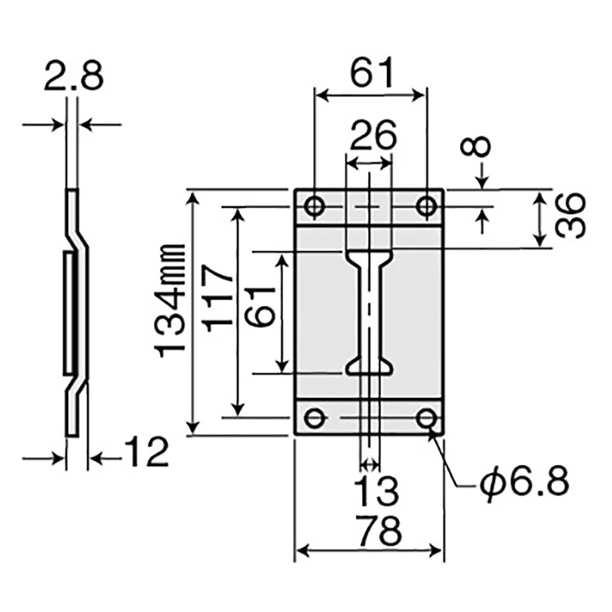 公式】パーマンショップ-Eトラック レール 1穴タイプ ステンレス: 運搬固定具・荷締関連｜トラック用品、大型車・物流用品通販サイト