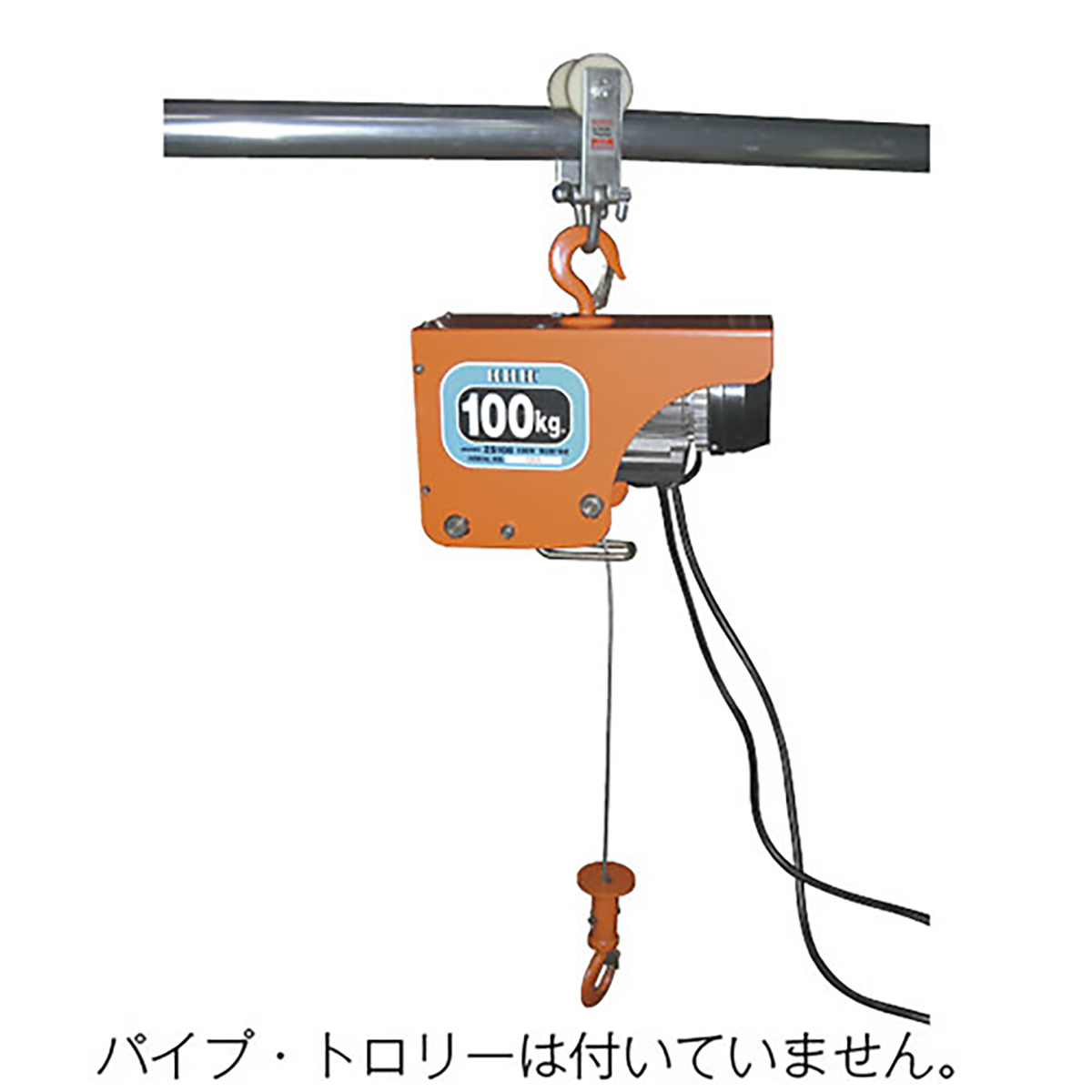 電気ホイスト AC100V 100kg 非防水