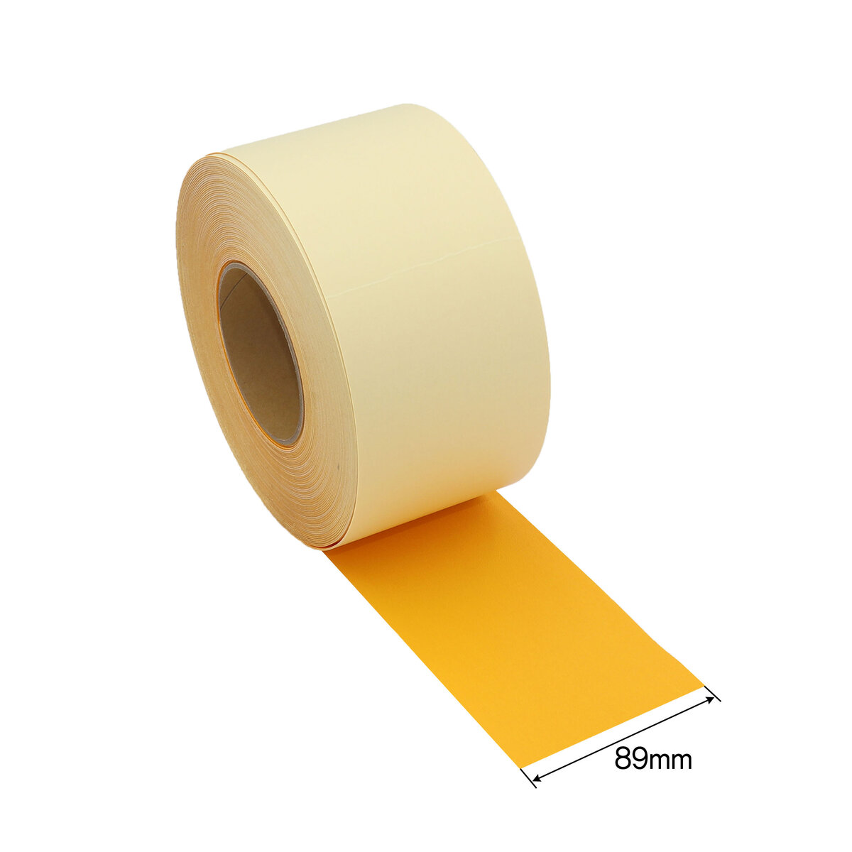 修理テープ ホロ用 裏面のり付 オレンジ 巾89mm×24m巻き
