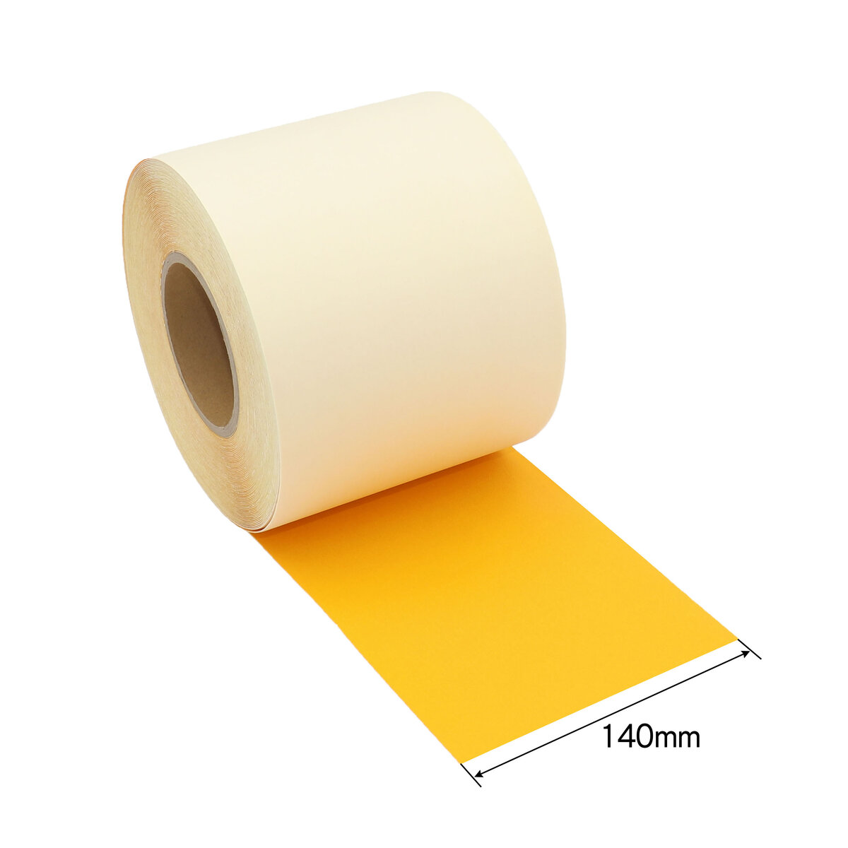 修理テープ ホロ用 裏面のり付 オレンジ 巾140mm×25m巻き 従来品