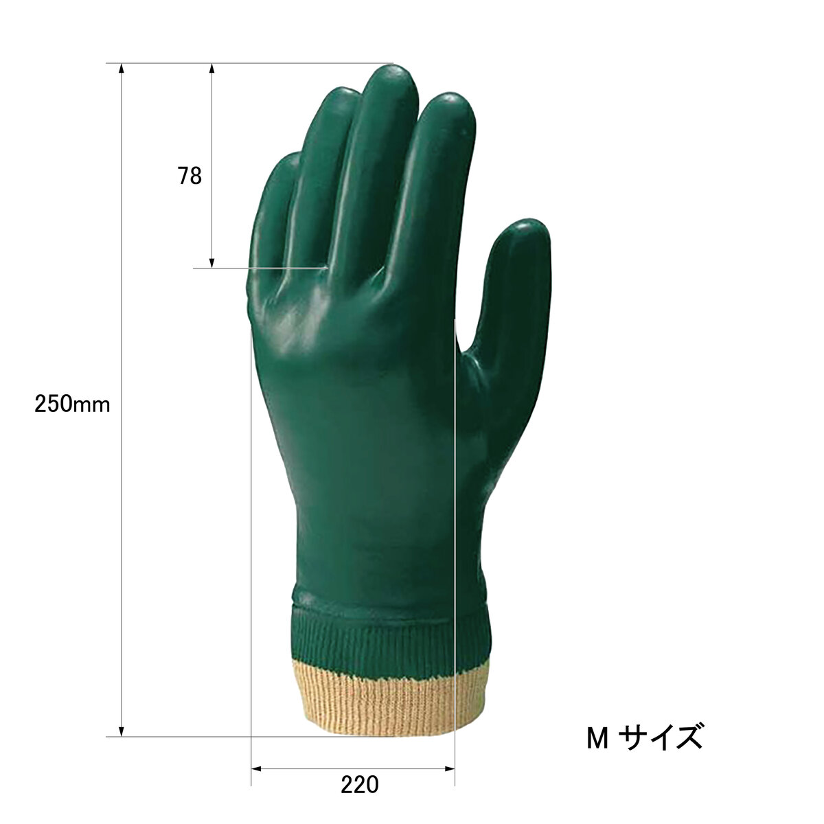作業手袋 Mサイズ 1双
