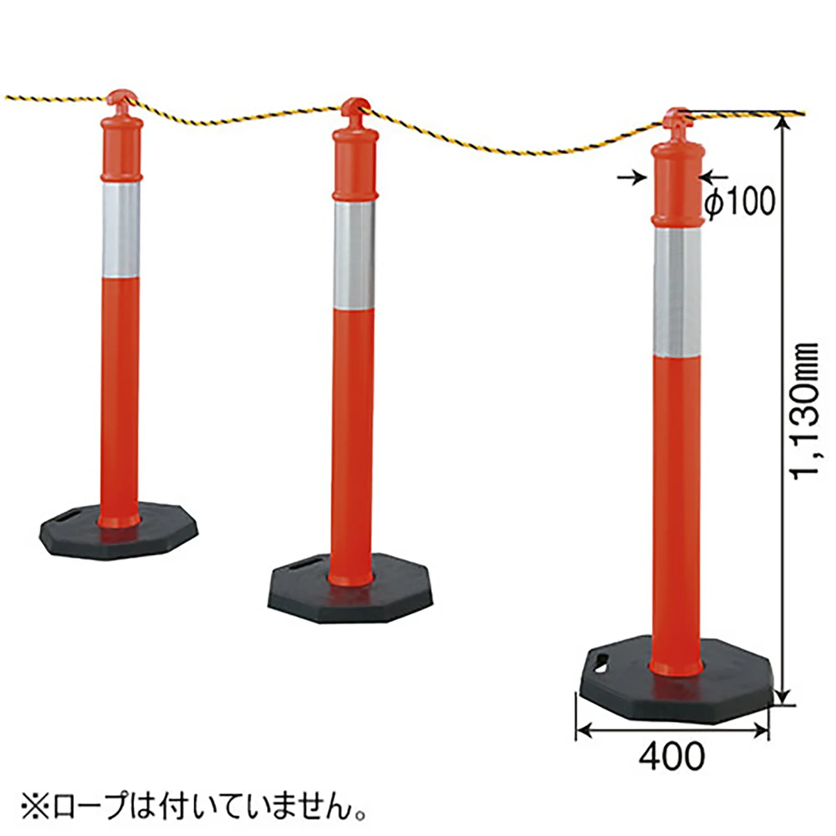 表示ポール 1本