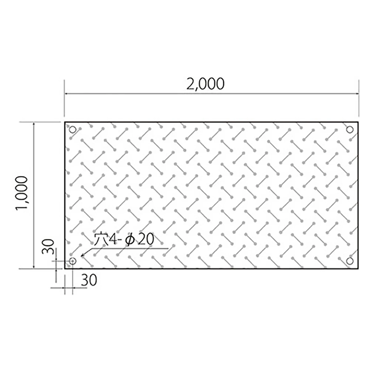 軽量樹脂製敷板