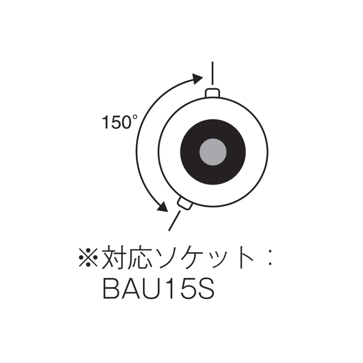 シングル球 DC24V 21W トラック用 異形ソケット用 10ヶ入り