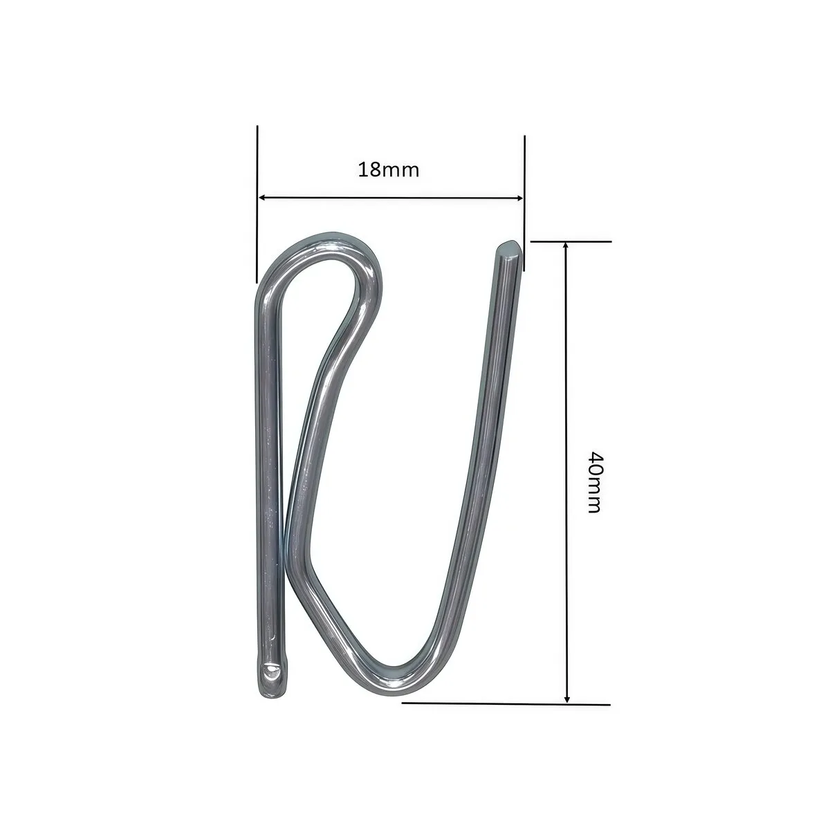 カーテンフック 16個入