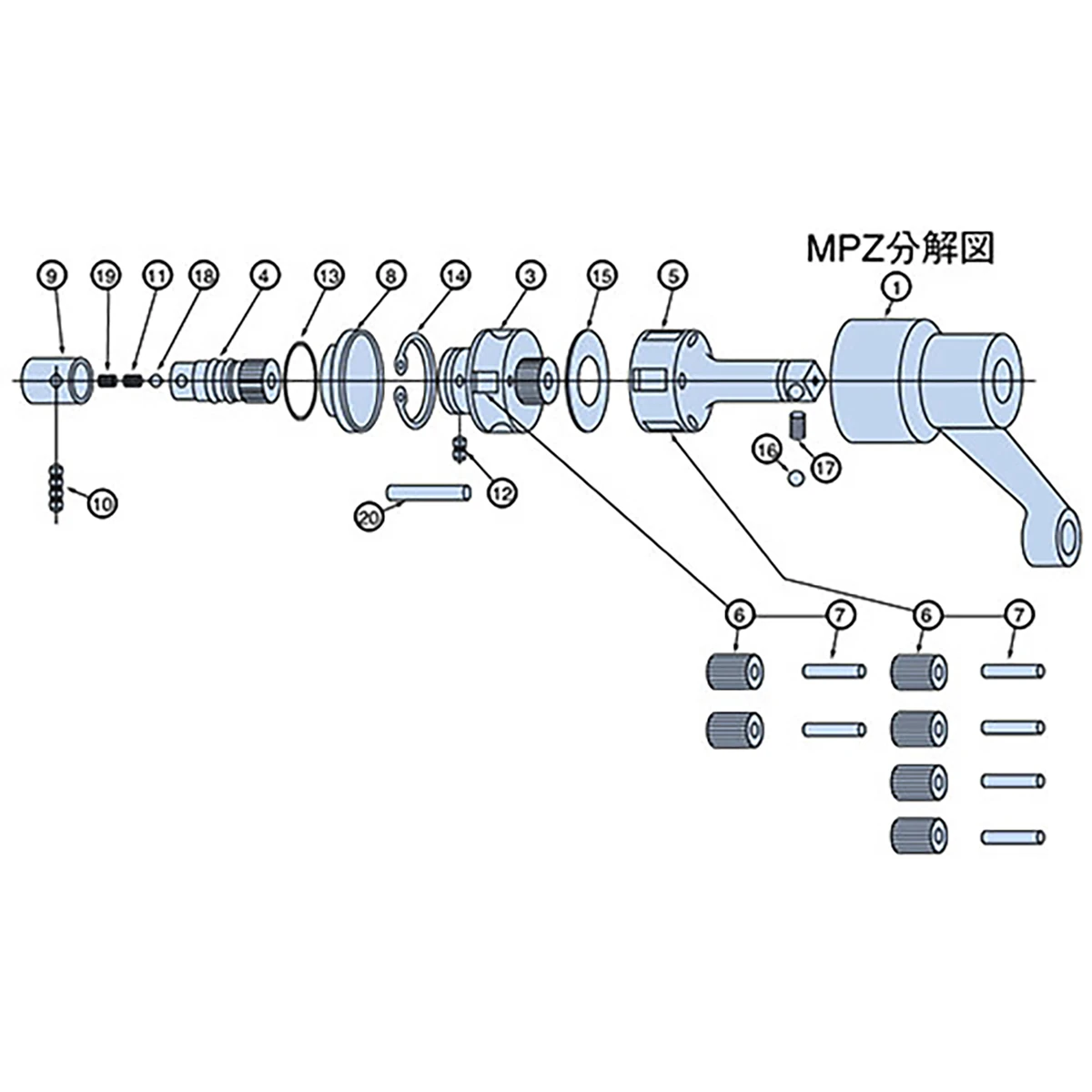 ギアレンチ 12倍 4t～11t車