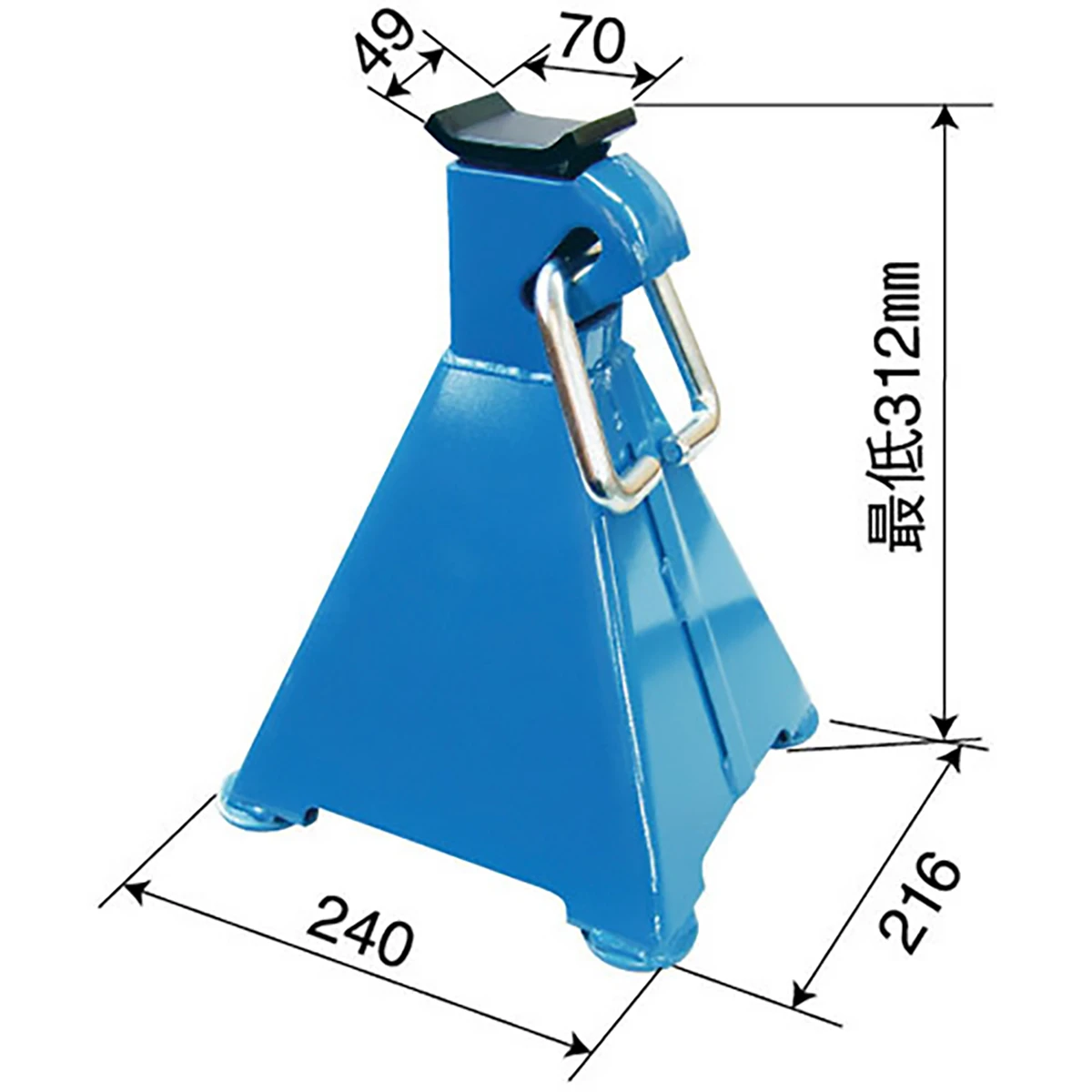 ジャッキ・スタンド6ton 2ヶ1組