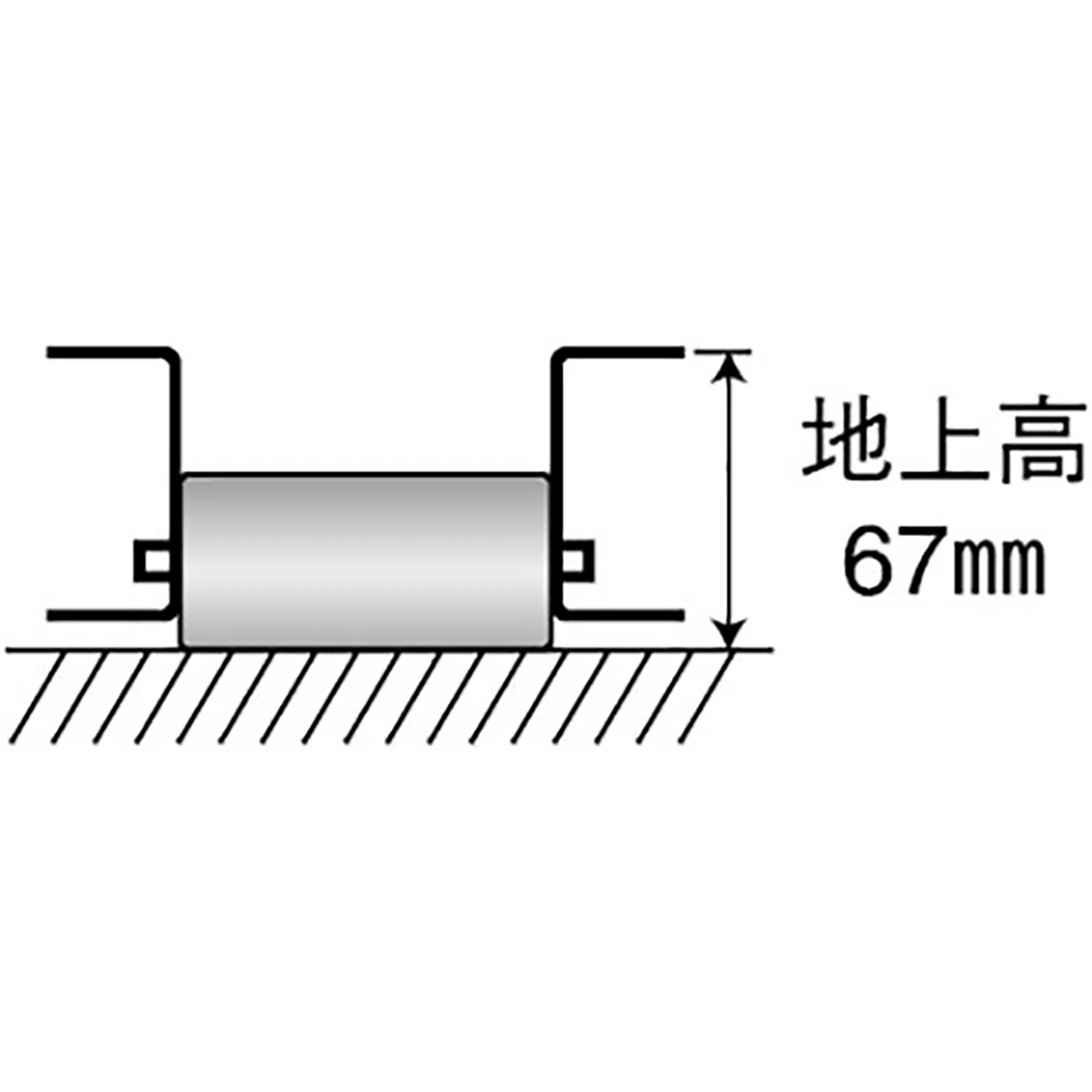 ローラー台 パレット移動用 1.5ton