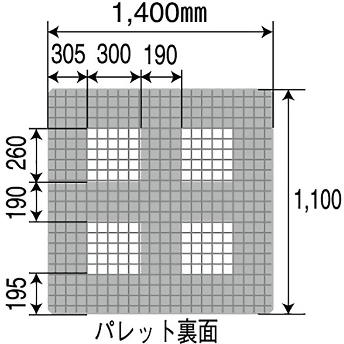 パレット 1400×1100