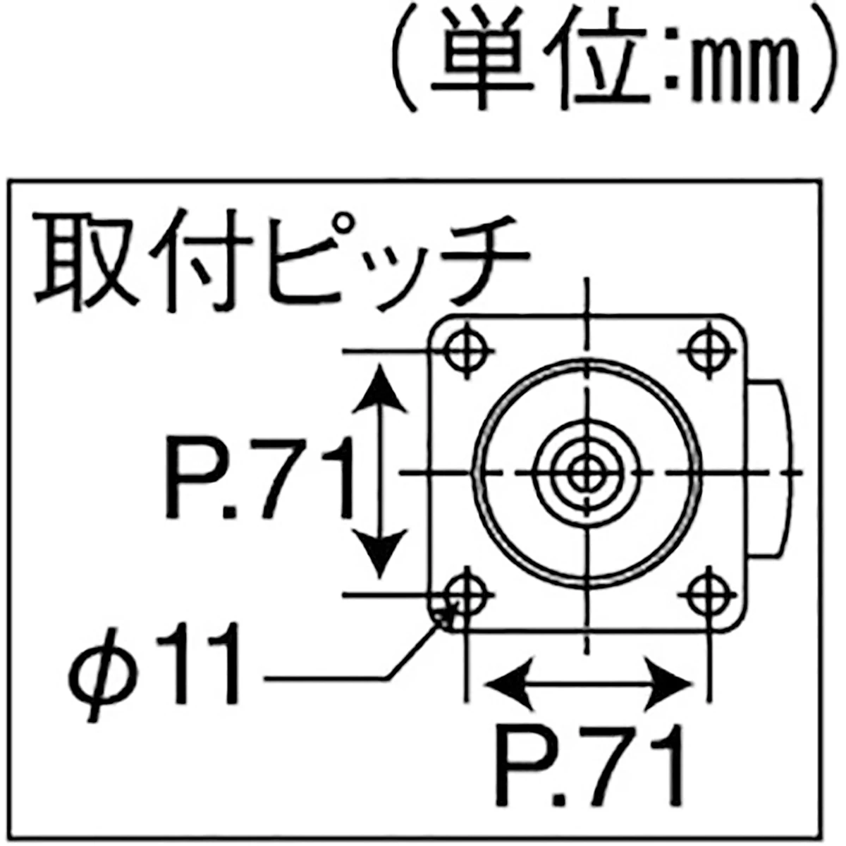 キャスター 低床重荷重用 強化ナイロン ベアリング入 φ65mm 耐荷重 300kg 自在輪