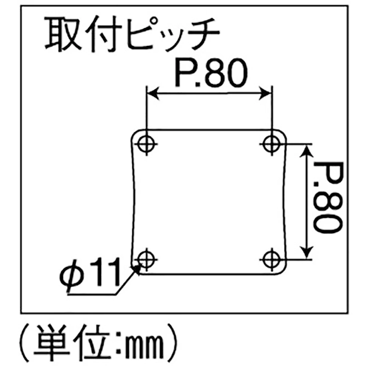 キャスター 低床超重荷重用 強化ナイロン ベアリング入 φ65mm 耐荷重600kg 固定輪