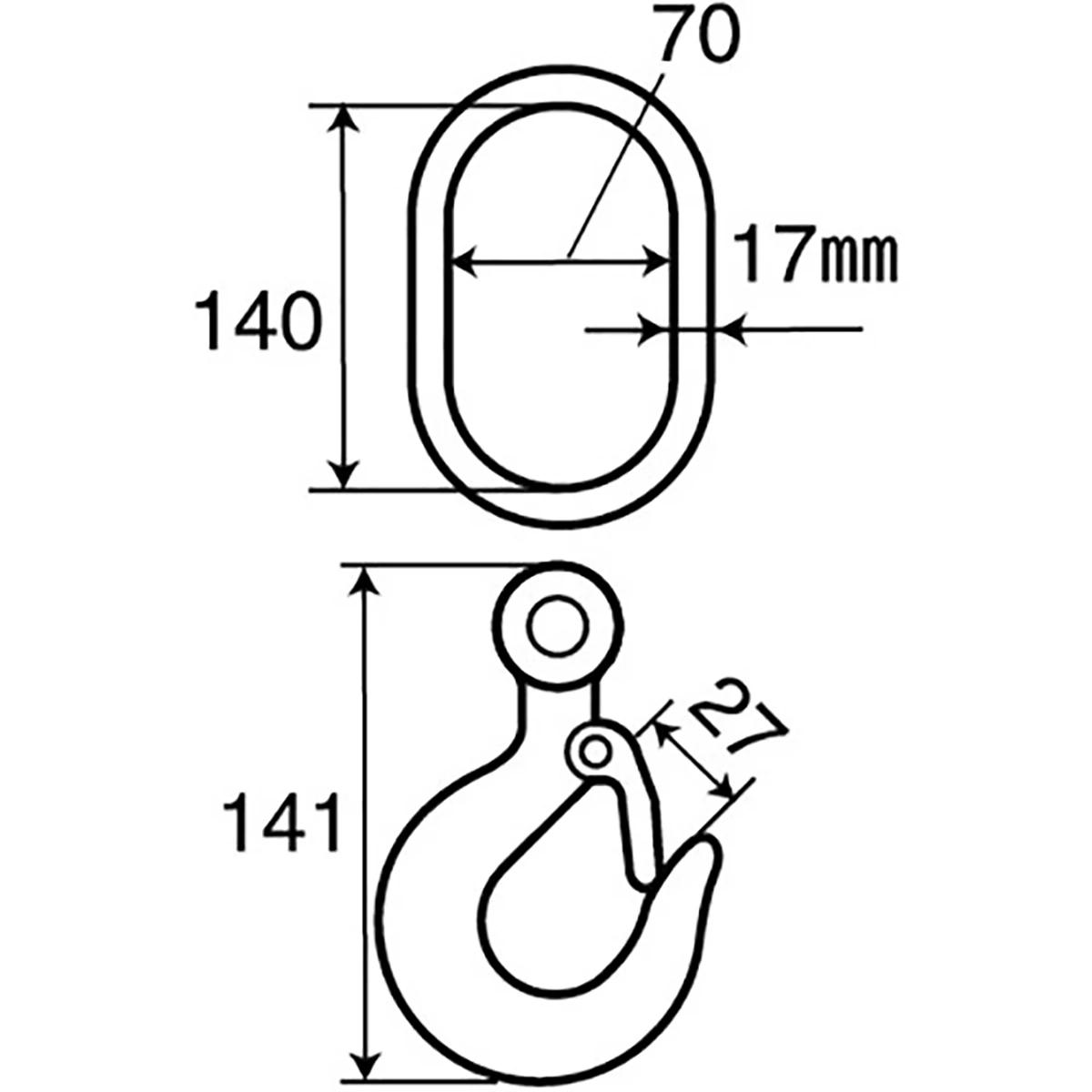 チェーン スリング 3ton 4本吊