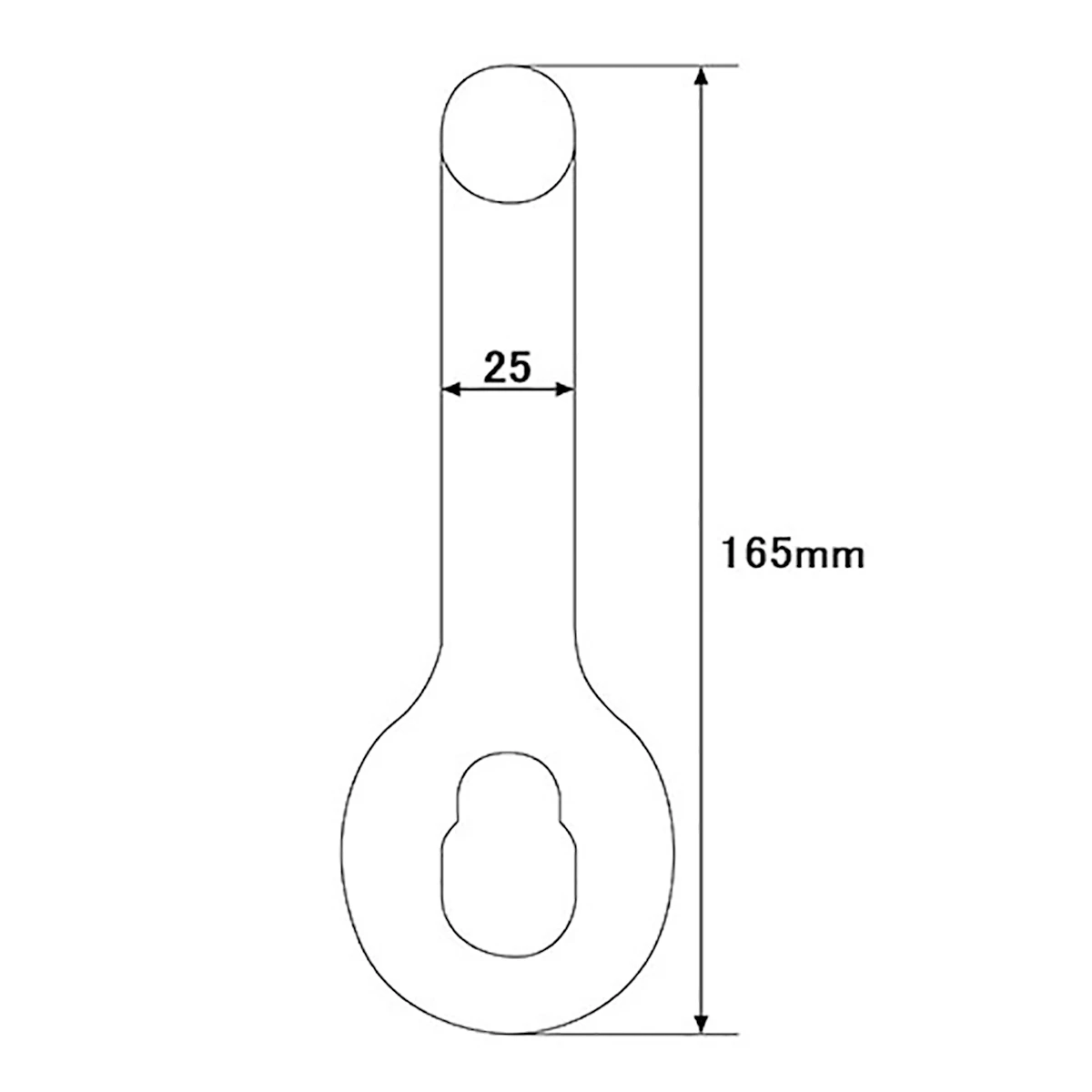 ワンタッチシャックル 4.2ton スチール 1ヶ売り