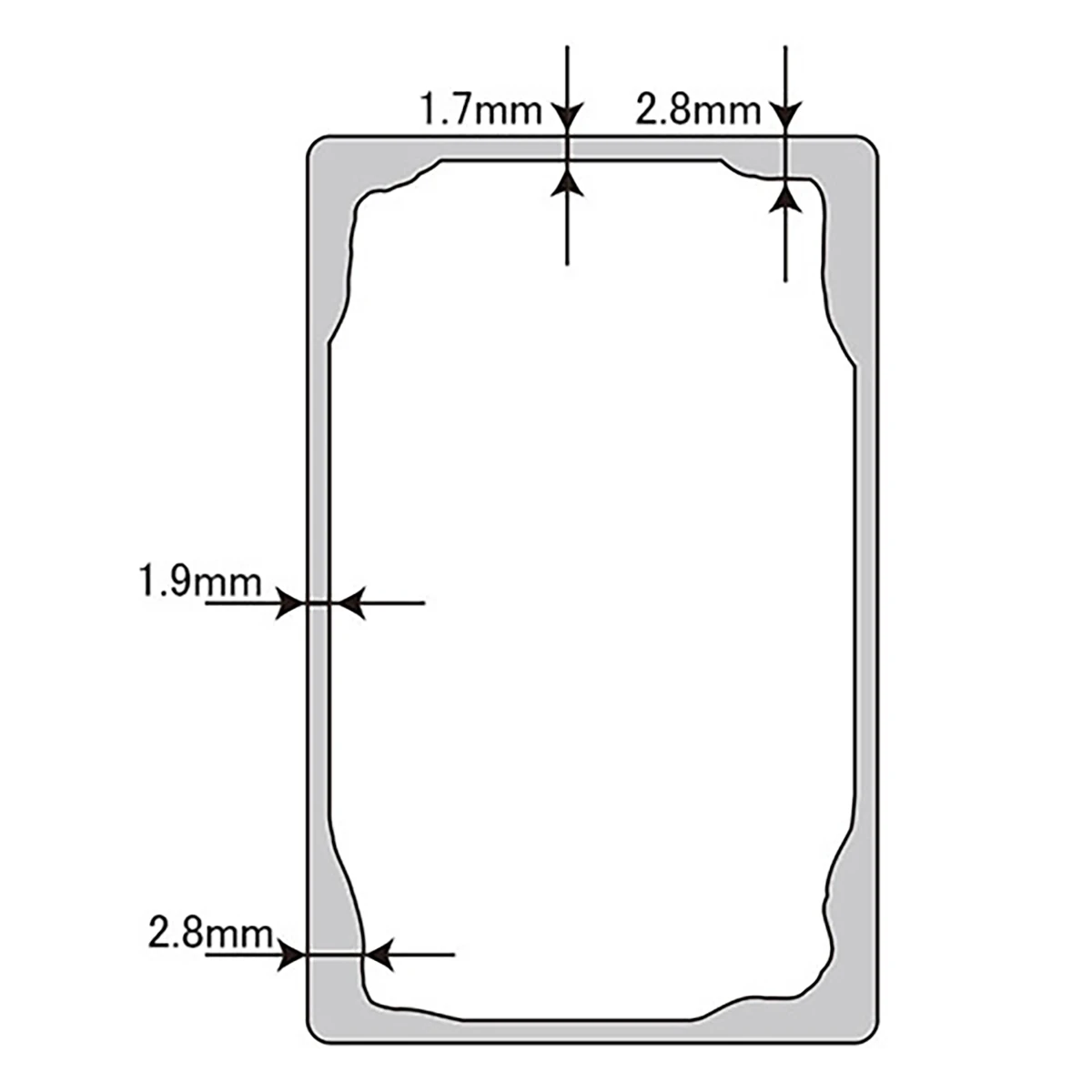 ショーリングバー スリムタイプ Eトラック用 アルミ 2318～2522mm