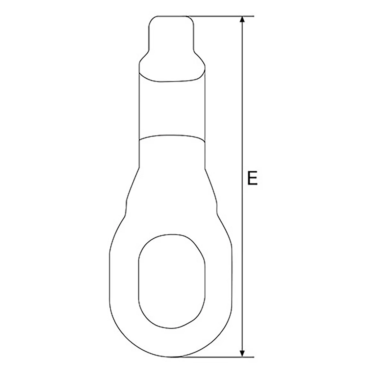 ベルトスリングフック 50mm巾用 1ヶ売り