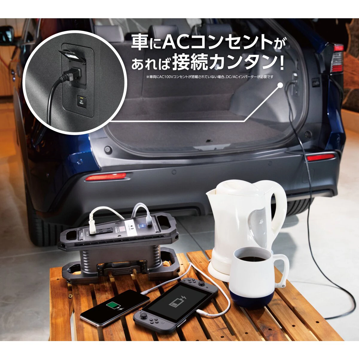 電流監視コードリール AC100V