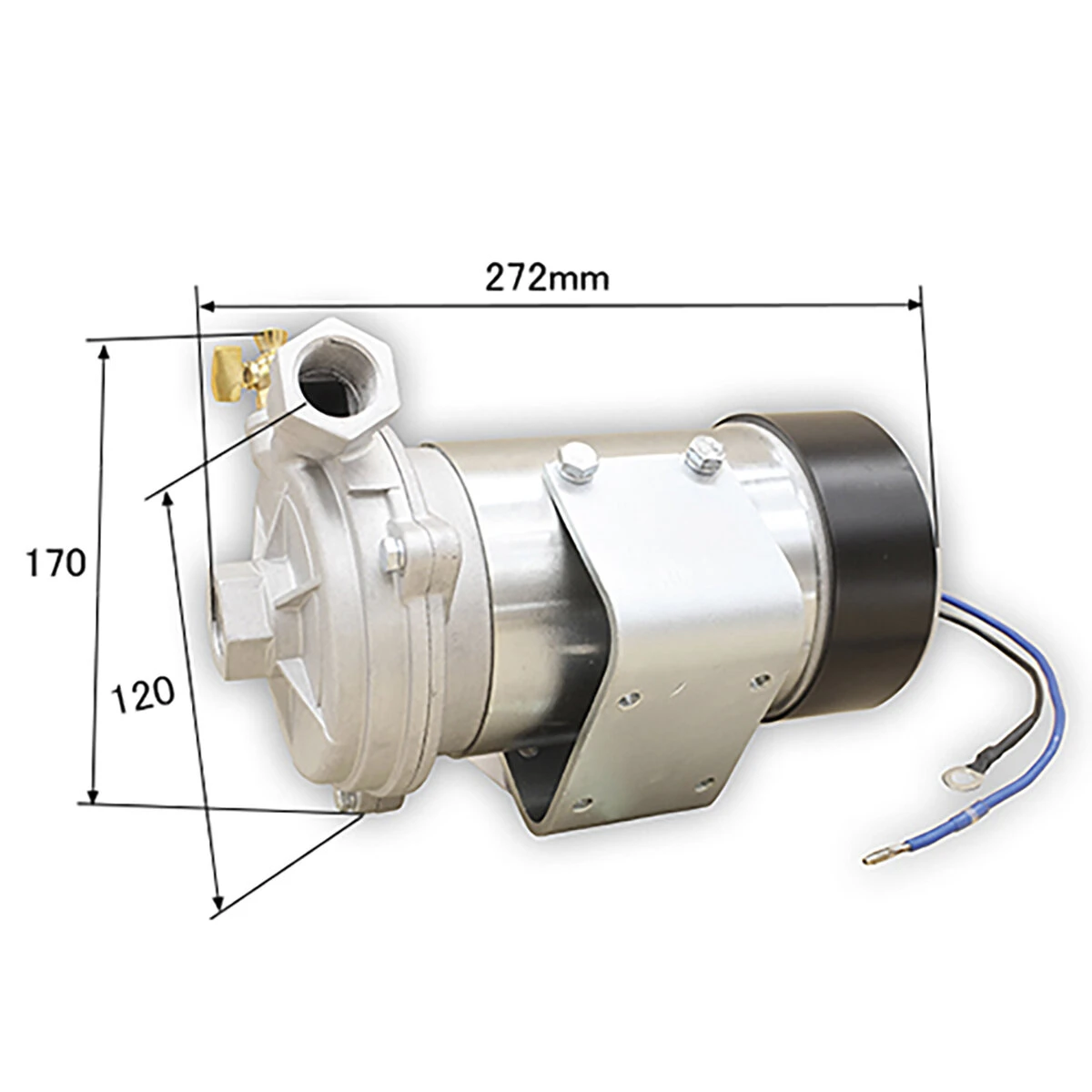 公式】パーマンショップ-ミキサー車用洗車水ポンプ 24V 400W 台座付き: 清掃機器・用品｜トラック用品、大型車・物流用品通販サイト