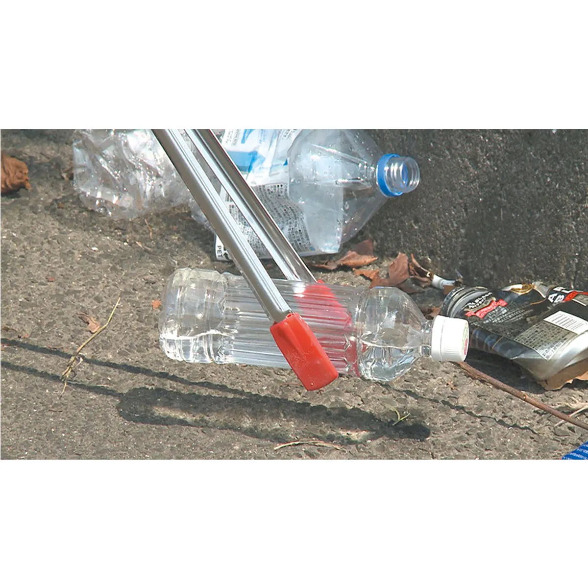 ステンレスゴミひろい