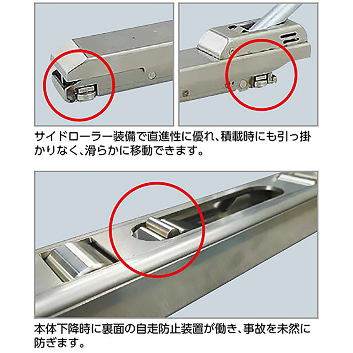 パレットローダー ステンレス 全長1220mm