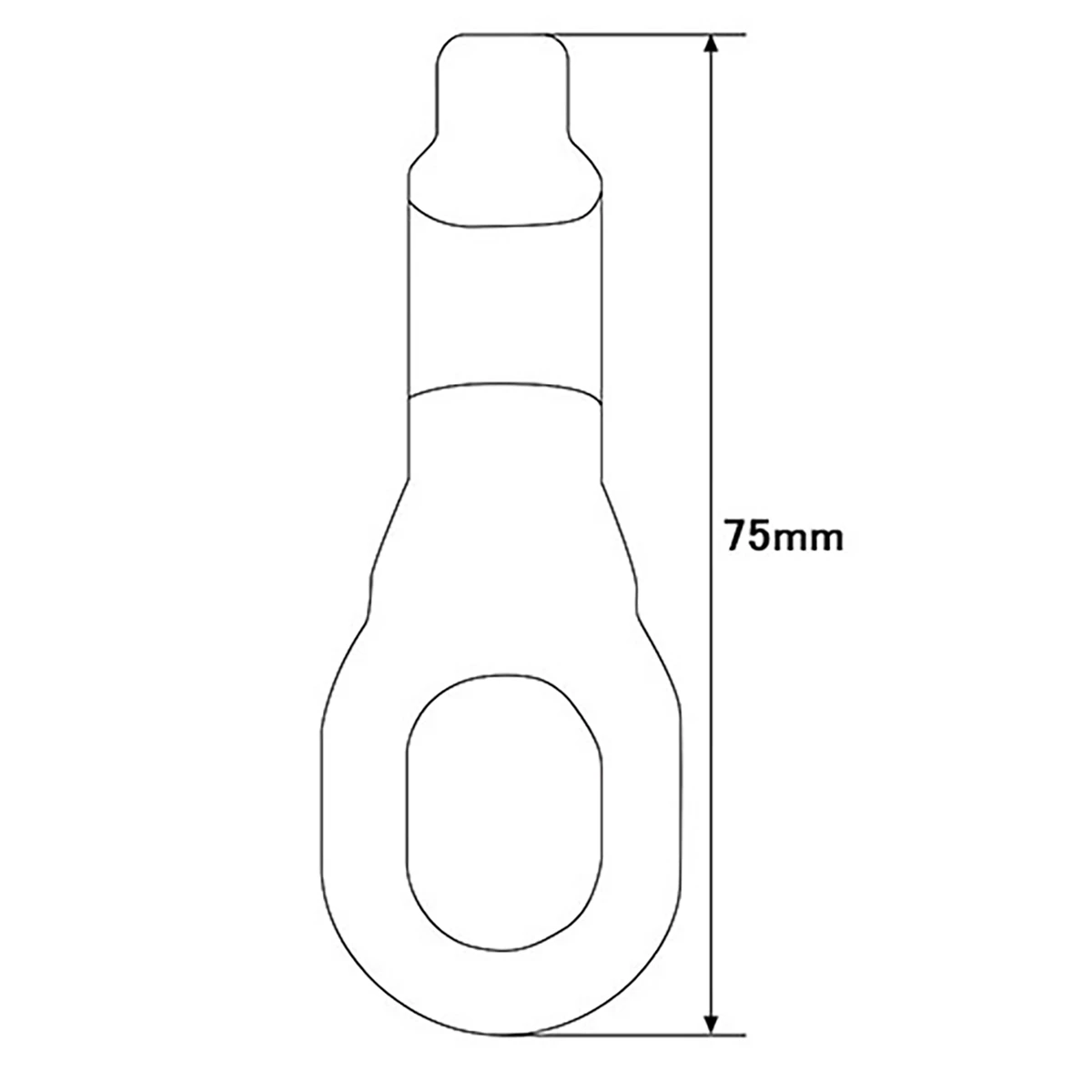 ベルトスリングフック 25mm巾用 1ヶ売り