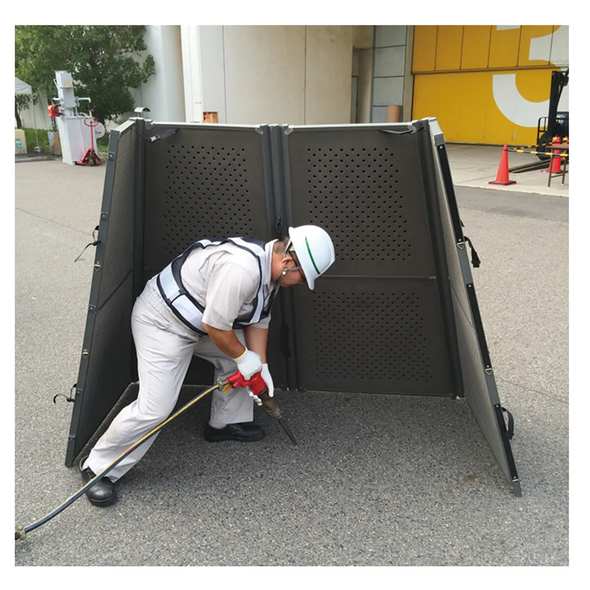 簡易型防音ボックス 標準 ハツリ作業防音タイプ