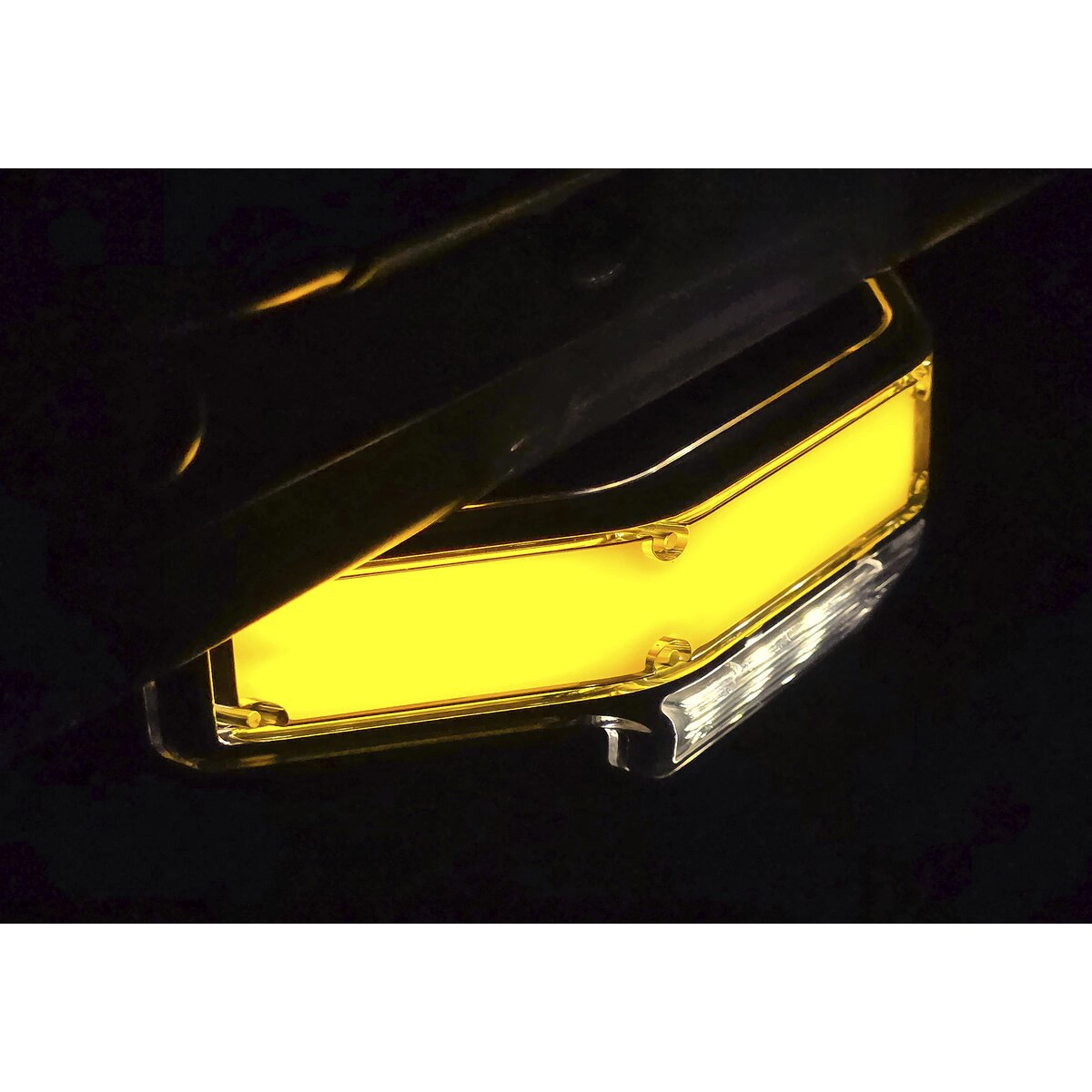 スクエアマーカーランプ DC11～30V レモンイエロー