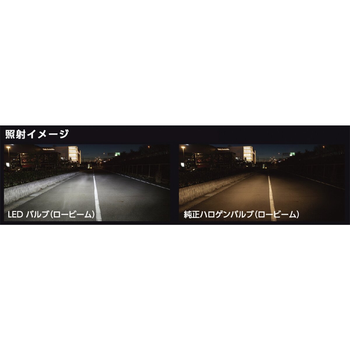 LED ヘッドバルブ H4 DC12V 6300K