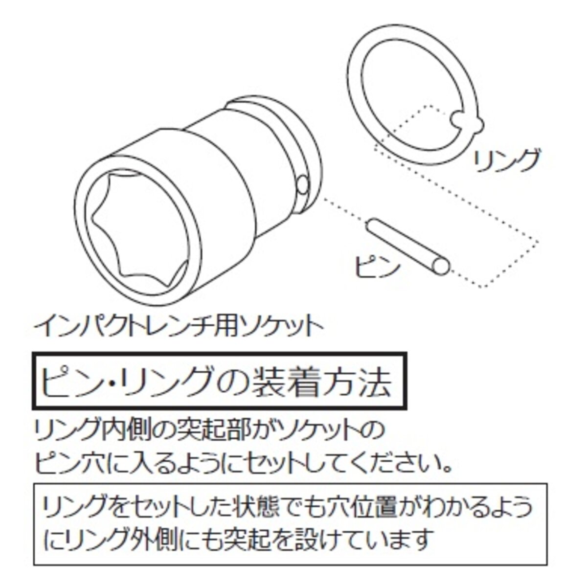 公式】パーマンショップ-インパクトレンチ用ロングソケット 薄肉 差込