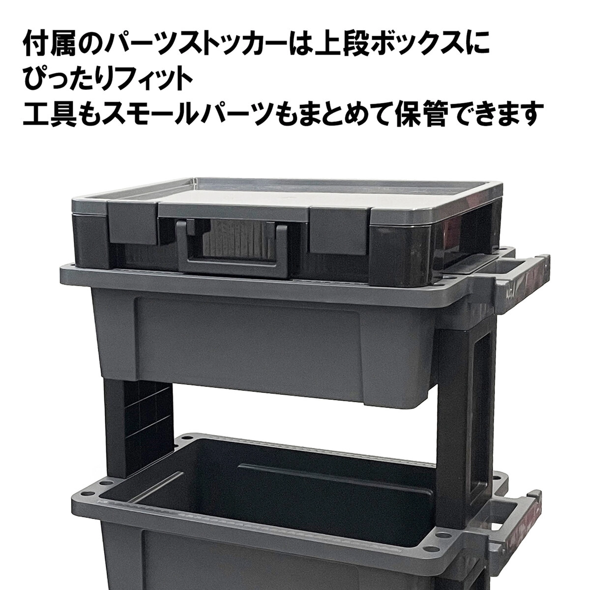 ツールワゴンボックス パーツストッカー セット