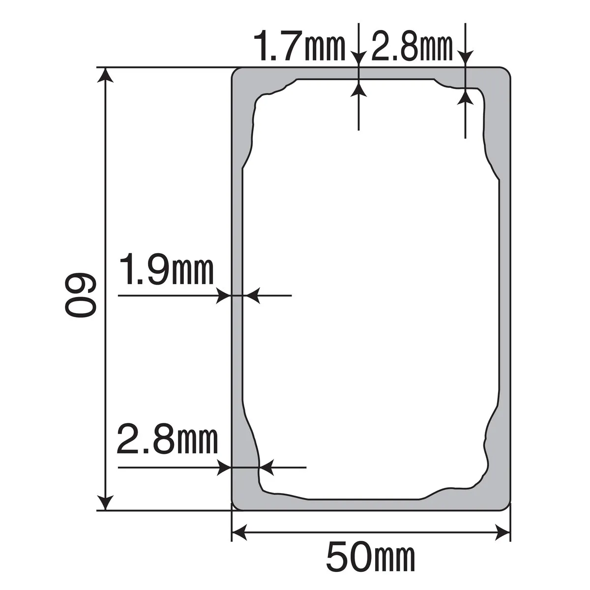 ショーリングバー スリムタイプ Eトラック用 アルミ 2318～2522mm