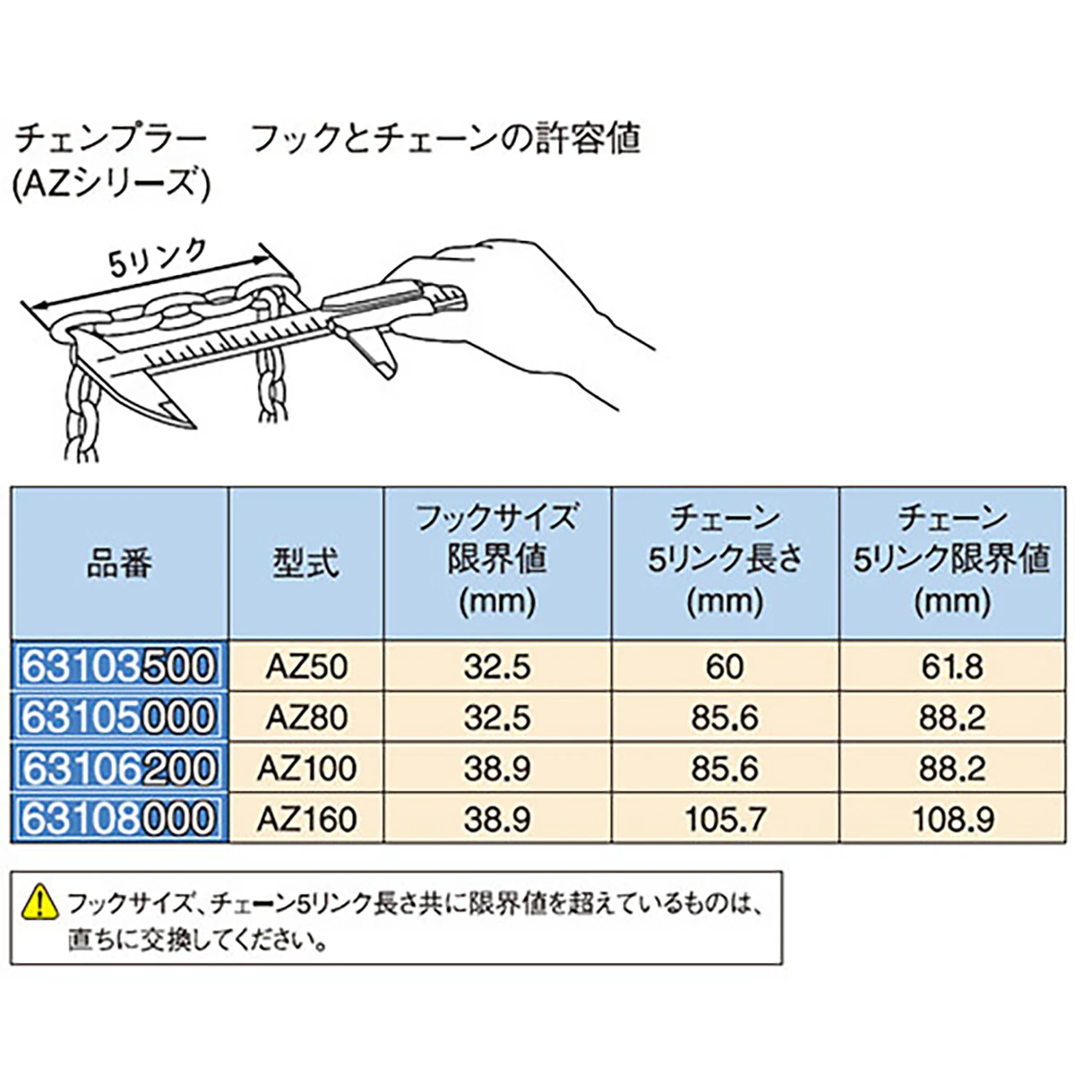 チェンプラー 使用荷重500kg